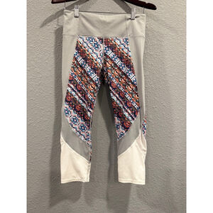 Athleta Women's Printed Mid-Rise Leggings, Sz M